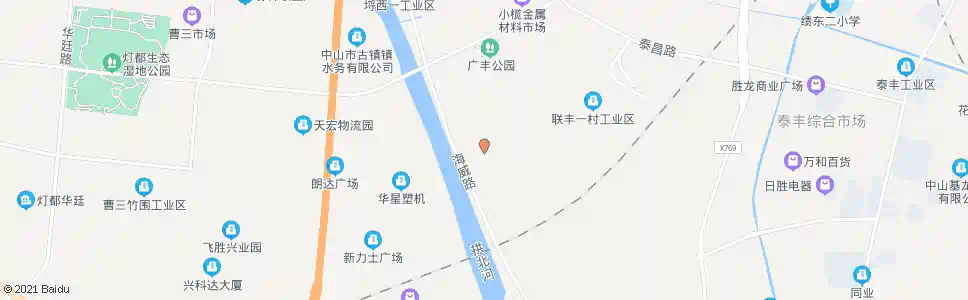 中山小榄联胜村_公交站地图_中山公交_妙搜公交查询2025