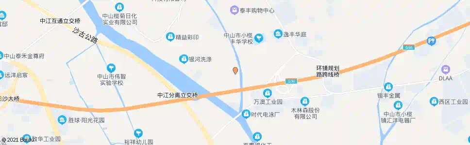 中山联丰村_公交站地图_中山公交_妙搜公交查询2025