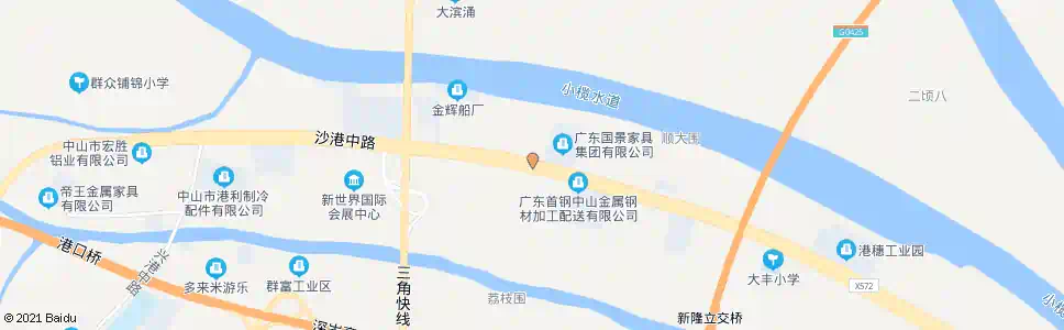 中山码头村路口_公交站地图_中山公交_妙搜公交查询2025