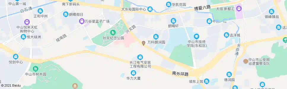 中山公交招呼站_公交站地图_中山公交_妙搜公交查询2025