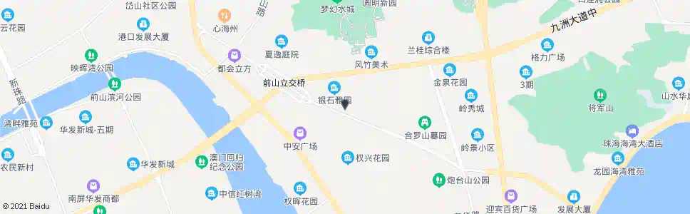中山白石(银石雅园)_公交站地图_中山公交_妙搜公交查询2025