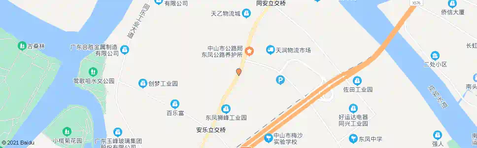中山同安裕丰_公交站地图_中山公交_妙搜公交查询2025