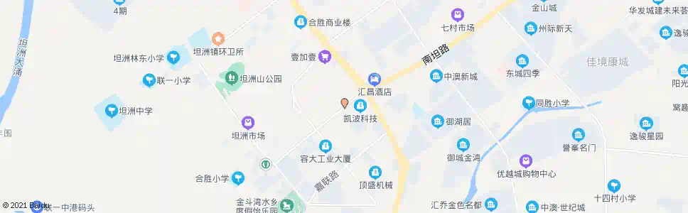 中山杰士美厂_公交站地图_中山公交_妙搜公交查询2025