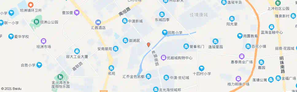 中山同胜合益市场_公交站地图_中山公交_妙搜公交查询2025