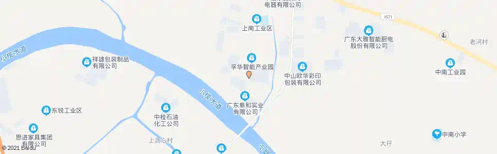 中山阜沙工业区_公交站地图_中山公交_妙搜公交查询2025