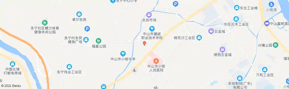 中山家居中心_公交站地图_中山公交_妙搜公交查询2025