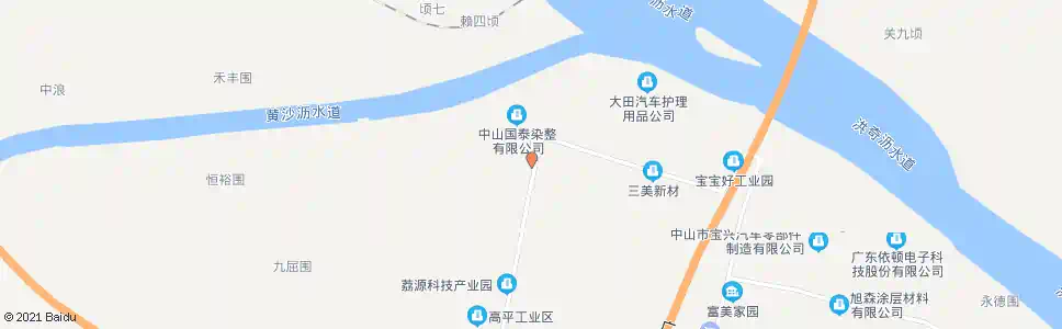 中山兴平苑_公交站地图_中山公交_妙搜公交查询2025