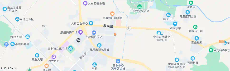 中山中恒海晖园_公交站地图_中山公交_妙搜公交查询2025