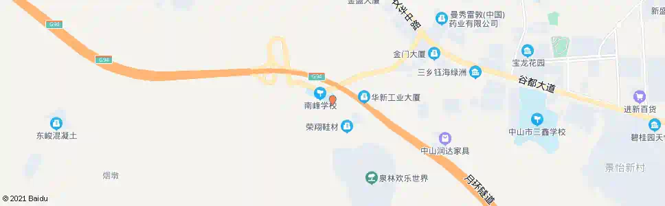 中山聚龙路口_公交站地图_中山公交_妙搜公交查询2025