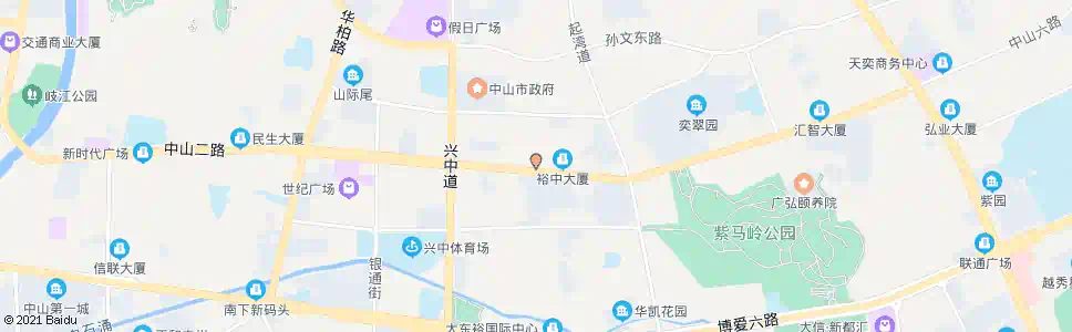 中山拘留所_公交站地图_中山公交_妙搜公交查询2025