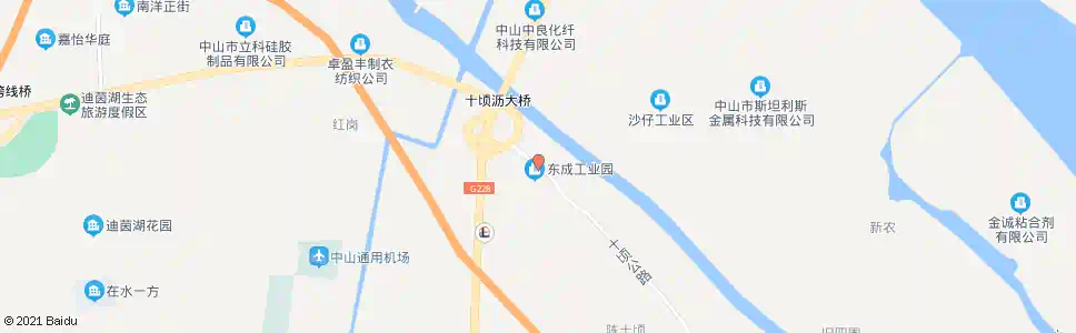 中山东成工业园_公交站地图_中山公交_妙搜公交查询2025