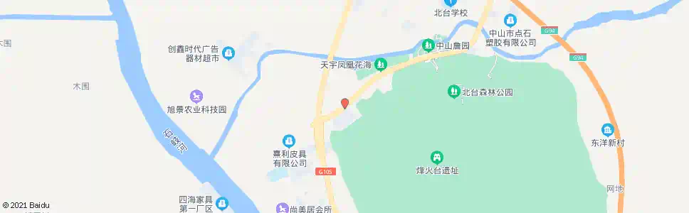中山湖洲上环_公交站地图_中山公交_妙搜公交查询2025