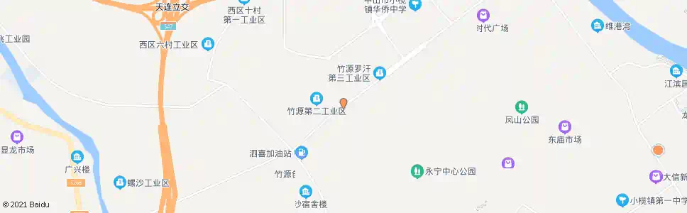 中山环镇北路_公交站地图_中山公交_妙搜公交查询2025