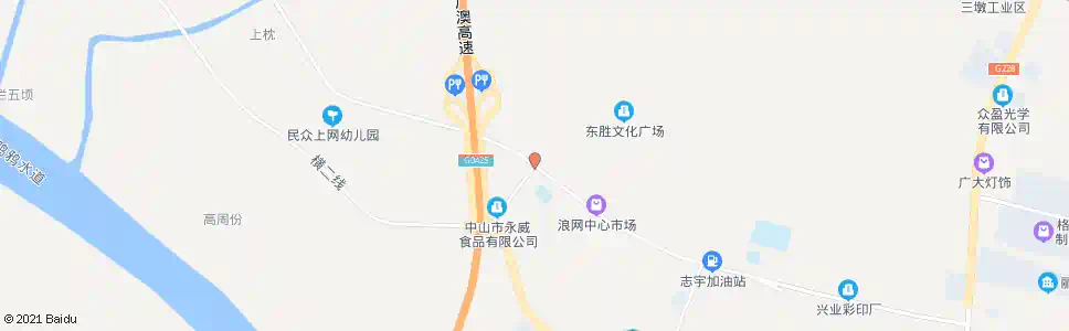 中山益群路口_公交站地图_中山公交_妙搜公交查询2025