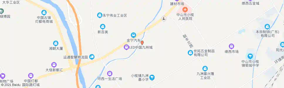 中山九洲基居委_公交站地图_中山公交_妙搜公交查询2025