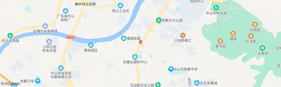 中山南区医院_公交站地图_中山公交_妙搜公交查询2025