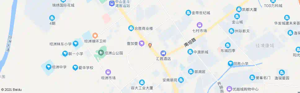 中山合胜百_公交站地图_中山公交_妙搜公交查询2025