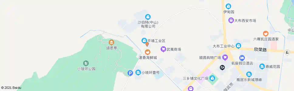 中山小琅环路中_公交站地图_中山公交_妙搜公交查询2025