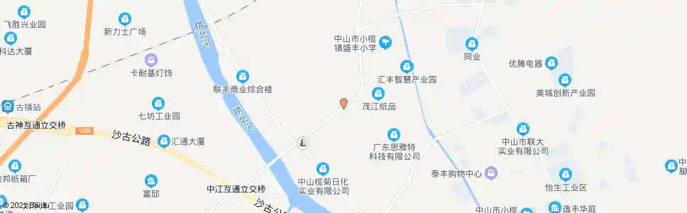 中山联丰小学_公交站地图_中山公交_妙搜公交查询2025