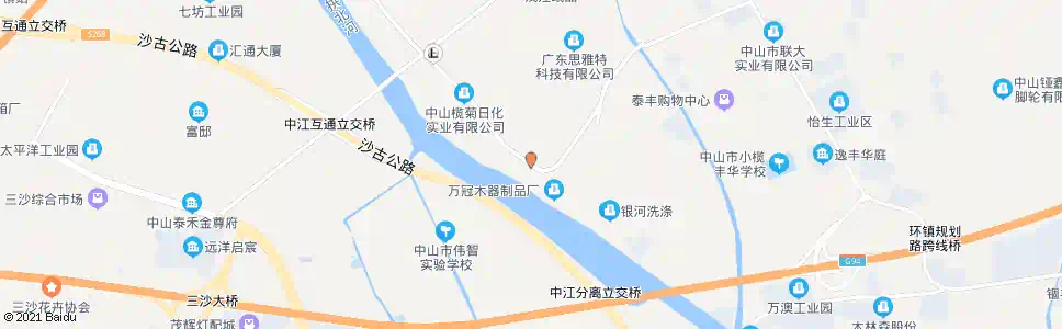 中山乐丰路二_公交站地图_中山公交_妙搜公交查询2025