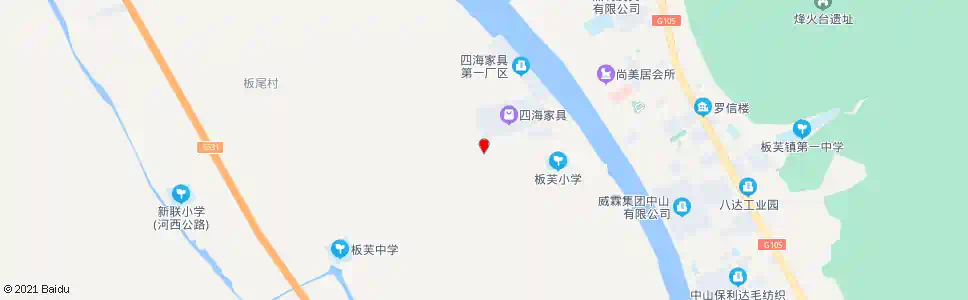 中山环镇北路南_公交站地图_中山公交_妙搜公交查询2025
