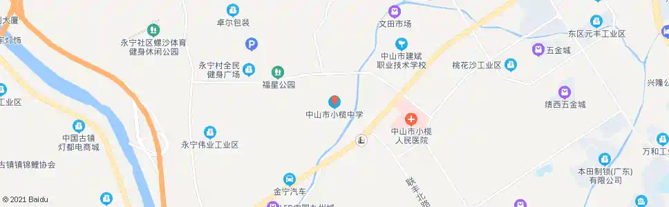 中山瑞英小学_公交站地图_中山公交_妙搜公交查询2025