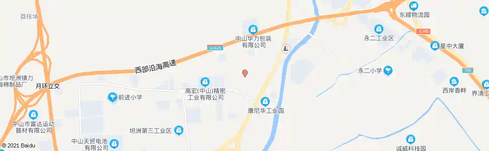 中山迪迈公司_公交站地图_中山公交_妙搜公交查询2025