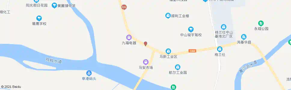 中山马安_公交站地图_中山公交_妙搜公交查询2025