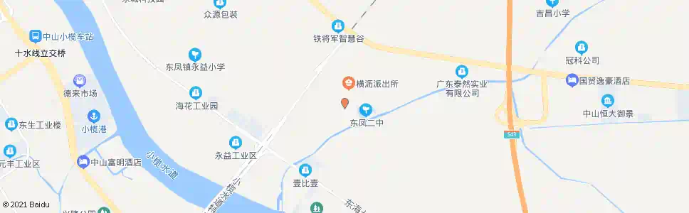 中山和平市场_公交站地图_中山公交_妙搜公交查询2025