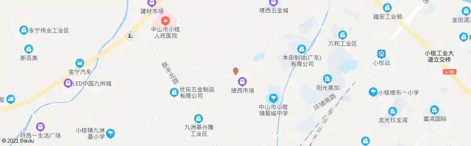 中山绩西村委_公交站地图_中山公交_妙搜公交查询2025