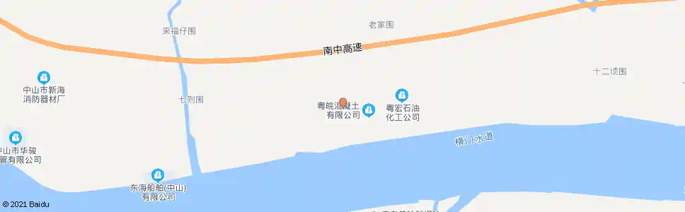 中山下浪村_公交站地图_中山公交_妙搜公交查询2025
