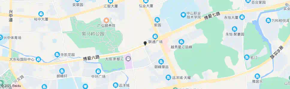中山小鳌溪_公交站地图_中山公交_妙搜公交查询2025