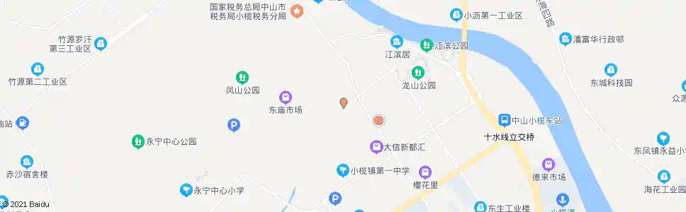 中山榕苑花园_公交站地图_中山公交_妙搜公交查询2025