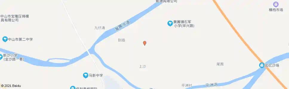 中山祥兴北一街路口_公交站地图_中山公交_妙搜公交查询2025