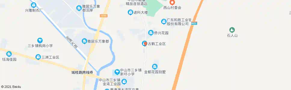中山古鹤工业区_公交站地图_中山公交_妙搜公交查询2025