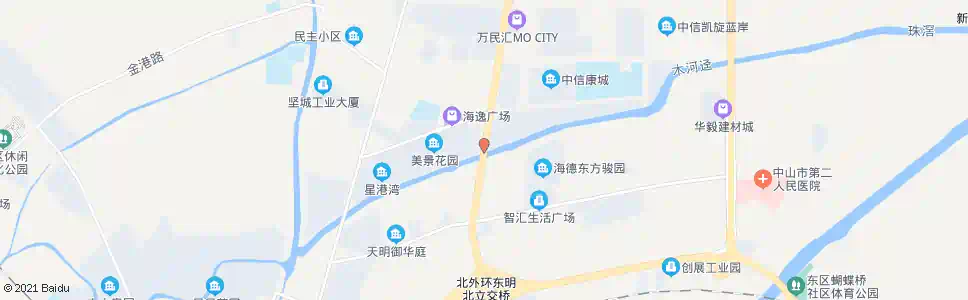 中山丽江花园_公交站地图_中山公交_妙搜公交查询2025