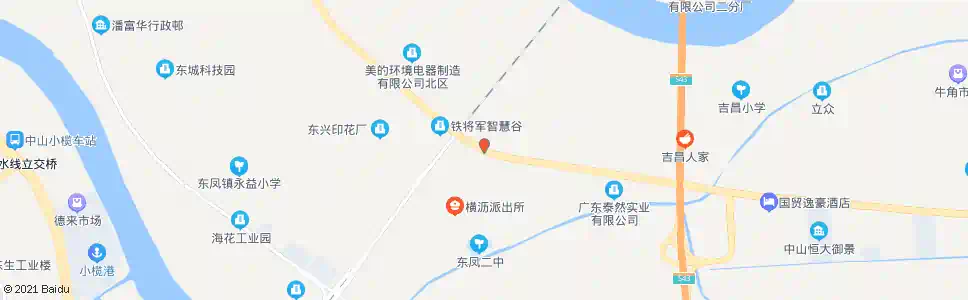中山东凤和平村_公交站地图_中山公交_妙搜公交查询2025