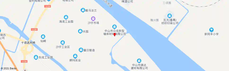 中山沙仔村_公交站地图_中山公交_妙搜公交查询2025