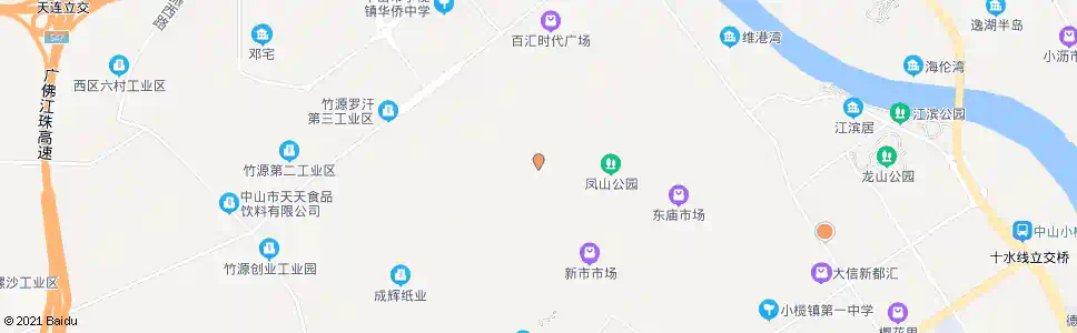 中山陈星海医院_公交站地图_中山公交_妙搜公交查询2025