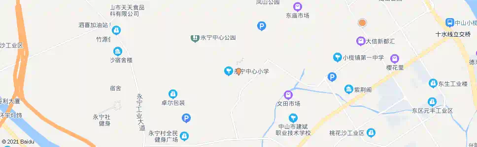 中山沿河西路中_公交站地图_中山公交_妙搜公交查询2025