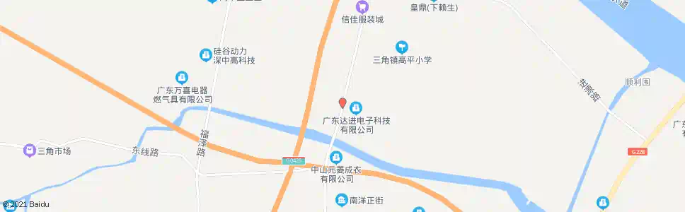 中山新二路口_公交站地图_中山公交_妙搜公交查询2025