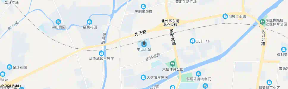 中山金鸡路西_公交站地图_中山公交_妙搜公交查询2025