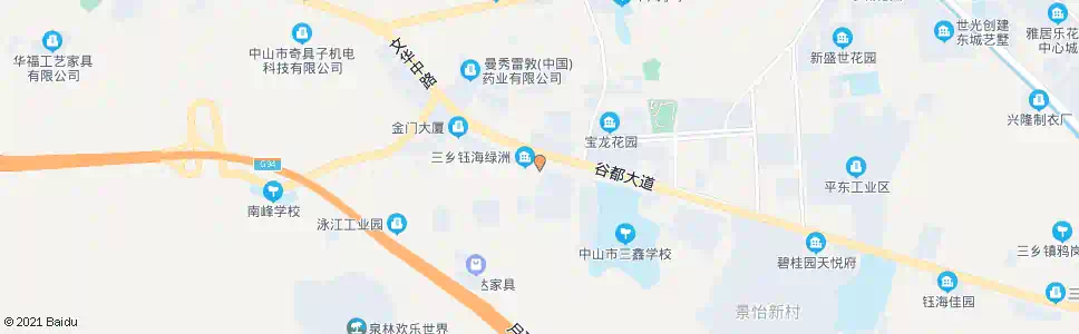 中山斑鸠埔路口_公交站地图_中山公交_妙搜公交查询2025