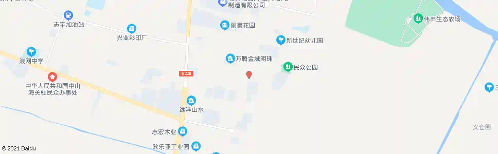 中山民众文化广场_公交站地图_中山公交_妙搜公交查询2025