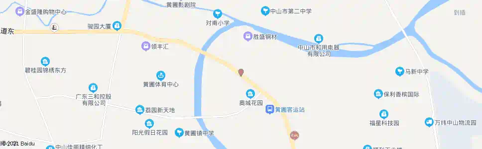 中山新沙_公交站地图_中山公交_妙搜公交查询2025