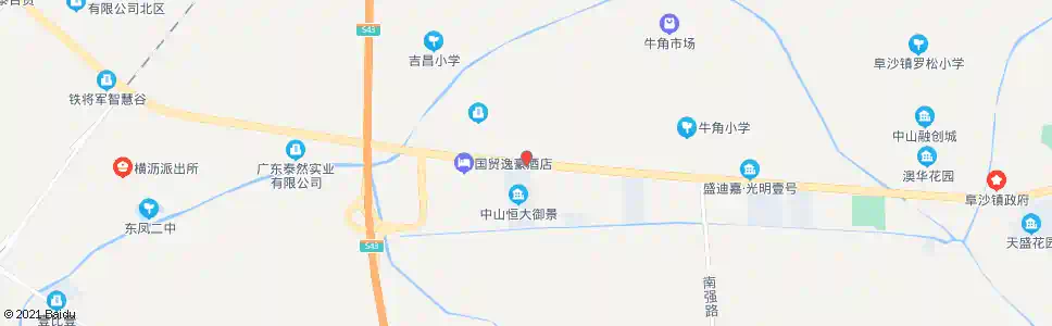 中山卫民市场_公交站地图_中山公交_妙搜公交查询2025