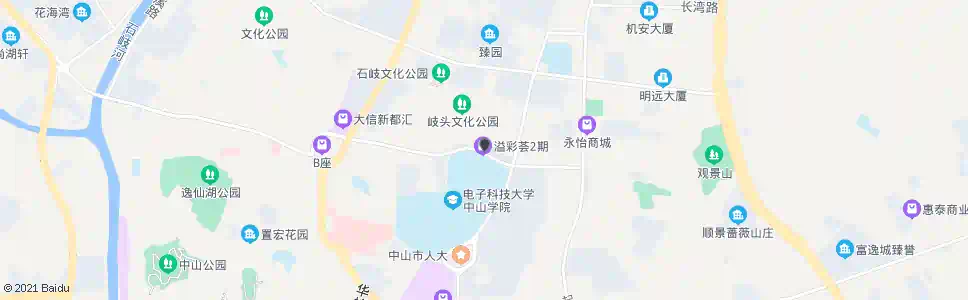 中山新华上沙涌_公交站地图_中山公交_妙搜公交查询2025
