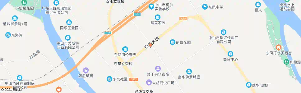 中山白云机场_公交站地图_中山公交_妙搜公交查询2025