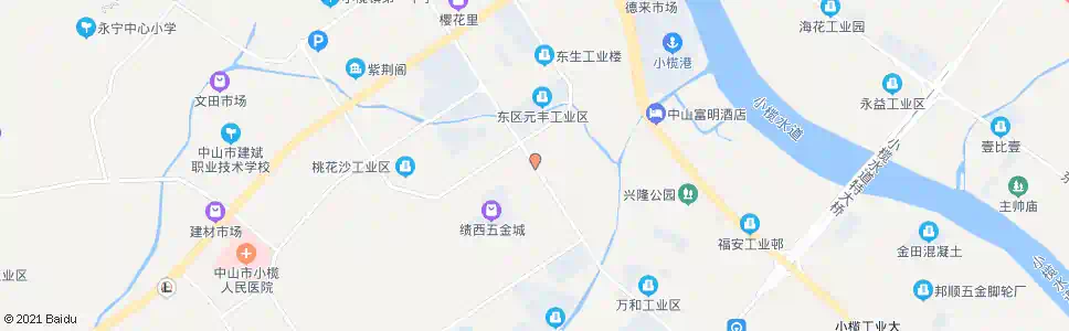 中山民成村_公交站地图_中山公交_妙搜公交查询2025