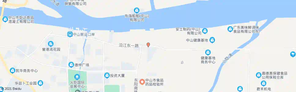 中山中山港玉泉酒店_公交站地图_中山公交_妙搜公交查询2025